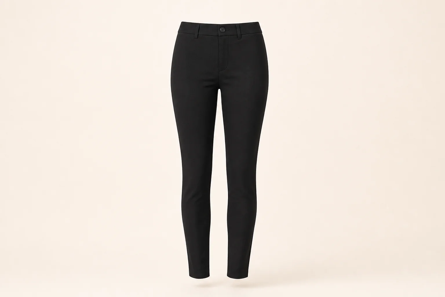 Black skinny ankle pants