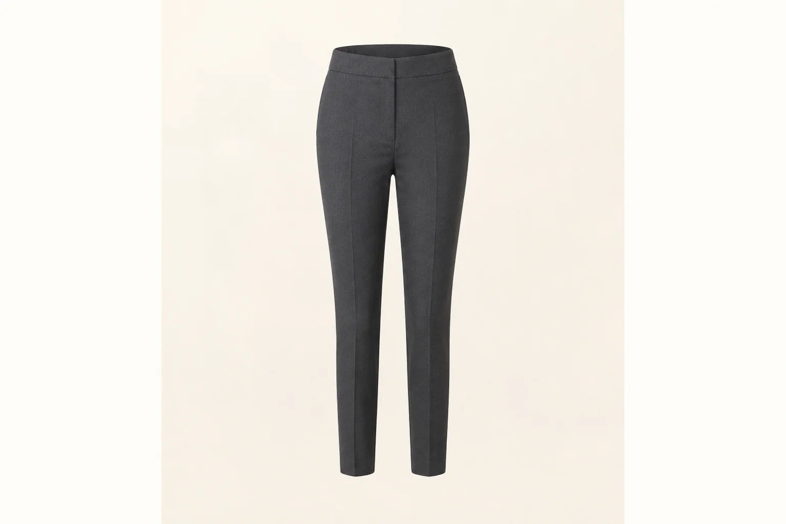 Charcoal cigarette ankle pants
